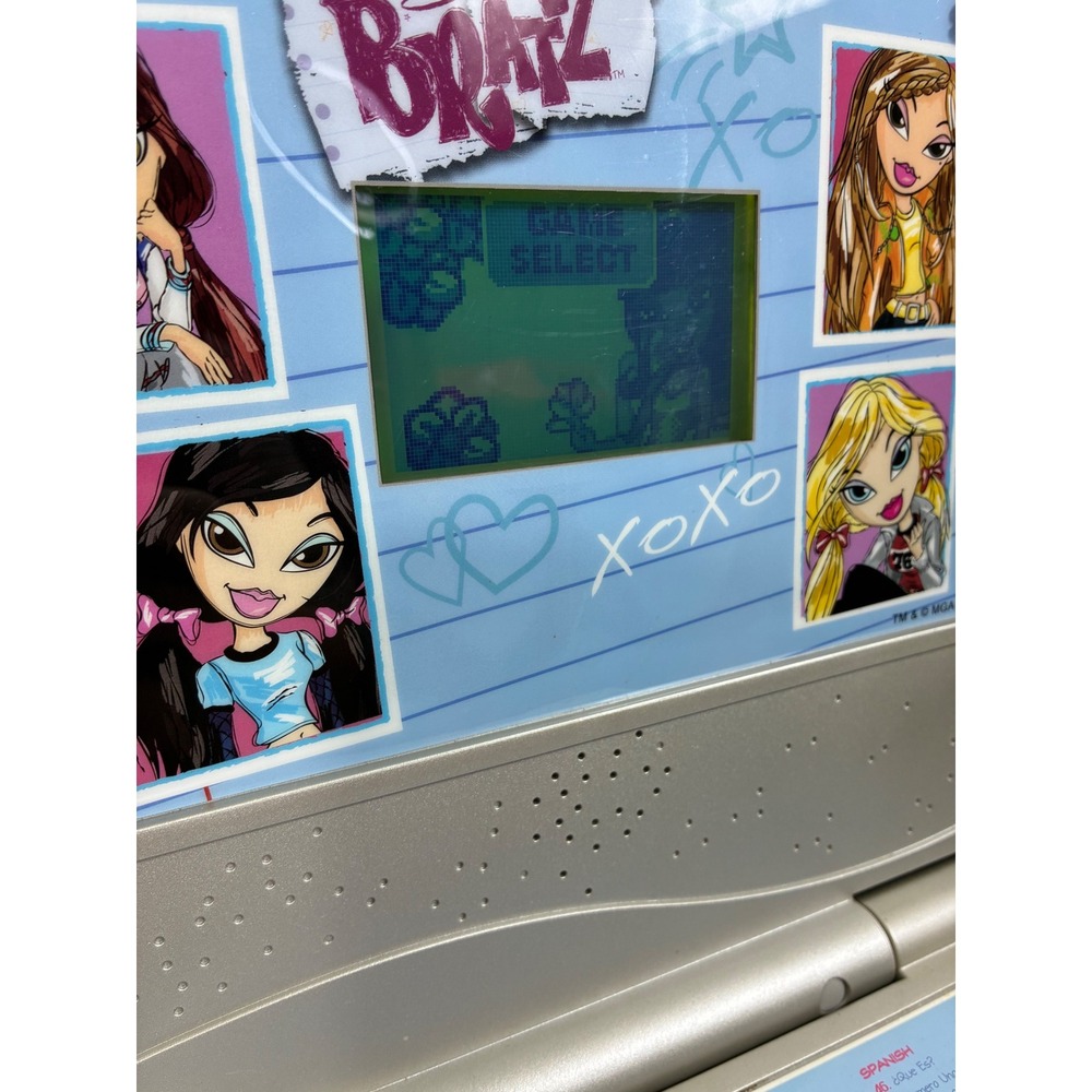 Bratz Learning Laptop Kids Vintage OS Pink Silver Y2K Interactive Toy - Picture 5 of 10
